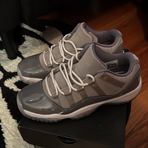 Air Jordan 11s Cool Grey’s Grade School - Picture 2 of 8